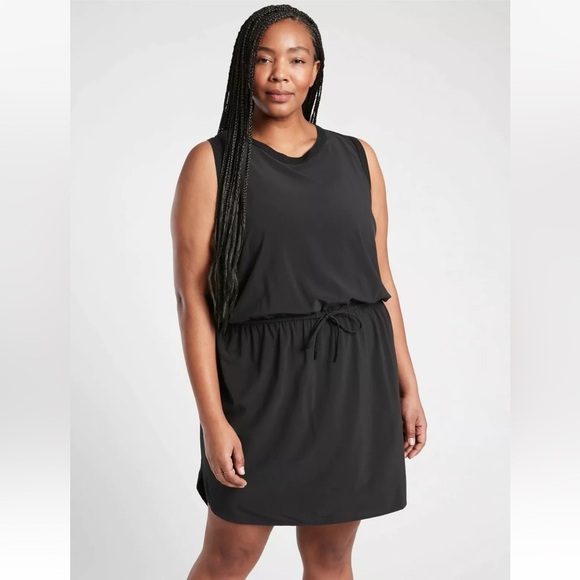 Athleta Rincon Dress Black Size XLT - Picture 1 of 11